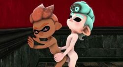 anal ass cum cum_in_ass cum_inside danger_(oc) gay gay_sex inkling inkling_boy male octoling octoling_boy on penetration_from_behind sfm source_filmmaker splatoon splatoon_(series) splatoon_3 tagme video