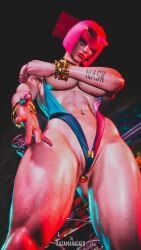 3d female kazamanagato manon_legrand street_fighter tagme