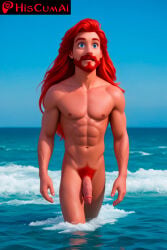 1men 3d ai_generated ariel_(the_little_mermaid) big_cock big_penis blue_eyes blue_sky blue_sky_background cock disney exhibitionism exhibitionist flaccid flaccid_cock flaccid_penis hairy_body high_quality horny horny_male male male_naked male_nude male_nudity male_only moaning muscle_body naked naked_male navel nude nude_male nudism nudist nudity outdoor_nudity outdoors patreon patreon_artist patreon_exclusive patreon_link patreon_url penis posing pubic_hair red-haired_male red_hair red_pubic_hair sea sea_background showing_cock showing_penis the_little_mermaid thin_body uncensored veiny_cock veiny_penis walking walking_on_water white-skinned_male white_skin