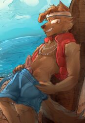 2026 alexartuwu dreamworks forgotten_island furry furry_only gay male male_only raww_(forgotten_island) tagme yaoi
