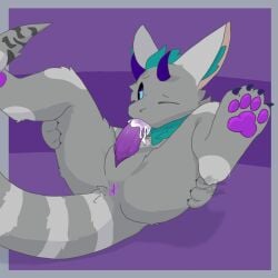 1:1 absurd_res animal_genitalia anus autofellatio disotakyu feral flint_(flintthefloof) fur furred_kobold furred_scalie genital_slit genital_slit_penis genitals hi_res kobold male mammal masturbation oral oral_masturbation pawpads paws penile penile_masturbation penis scalie solo tapering_penis