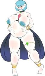 1girls 2026 2d anklet anthro anthro_female anthro_only anthro_solo areolae barbell_piercing blue_pubic_hair blushing blushing_female bracelet breasts chocker completely_nude completely_nude_female female full_body gardevoir generation_3_pokemon hi_res holding_belly huge_breasts jewelry nintendo nipple_piercing nipples nude nude_female pierced_nipples piercing piercings pokemon pokemon_(species) pregnant pregnant_female pubic_hair shiny_gardevoir shiny_pokemon solo thighlet villainsaibot