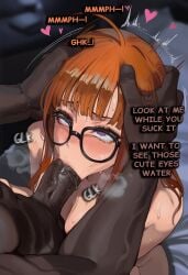 1girl ai_generated anime artist:basicallynomore blacked blowjob dark-skinned_male dark_skin deepthroat female looking_at_viewer persona persona_5 persona_5_royal pubic_tattoo qos qos_tattoo queen_of_spades queen_of_spades_symbol queen_of_spades_tattoo sakura_futaba tattoo tattoos text white_skin