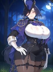 1girls ai_generated before_and_after before_sex big_ass big_breasts big_butt big_hips big_thighs blue_hair blush boobaai breasts clorinde_(genshin_impact) covered_navel curvaceous curvaceous_female curvaceous_figure curvy curvy_figure deep_skin female female_focus genshin_impact groping hair hair_between_eyes hair_ornament hand_on_hip horny horny_female hoyoverse huge_ass huge_breasts huge_butt huge_thighs large_ass light-skinned_female light_skin lips long_hair minidress miyoho parted_lips purple_eyes purple_hair sexy short_clothing sweat toned_female toned_stomach voluptuous voluptuous_female wide_hips