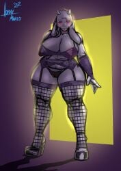 2022 2_horns absurd_res anthro areola areola_slip arm_warmers armwear bedroom_eyes belly big_breasts biped blush boss_monster_(undertale) bra breasts camel_toe clothing colored dated female female_anthro fishnet_stockings floppy_ears footwear full-length_portrait fur garter_belt garter_straps hi_res high_heels horn hornymarco huge_breasts lingerie lips looking_at_viewer narrowed_eyes nipples panties portrait seductive shaded shoes signature solo standing thick_lips toriel translucent translucent_clothing undertale_(series) underwear voluptuous_anthro voluptuous_female white_body white_fur year
