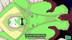 2girls alien alien_girl breasts female futa_on_female futanari gem green_body nateka_place peridot_(steven_universe) steven_universe straight tagme vaginal_penetration