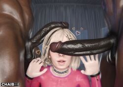 3d 3d_(artwork) ashley_graham bbc big_penis chaiboifresh cock_shock dark-skinned_male eyes_hidden heart interracial resident_evil resident_evil_4 snowbunny