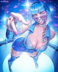 3d absurd_res asian big_breasts solo