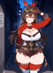 1girls ai_generated amber_(genshin_impact) before_and_after big_ass big_breasts big_butt big_hips big_thighs blue_hair blush boobaai breasts brown_eyes brown_hair covered_navel curvaceous curvaceous_female curvaceous_figure curvy curvy_figure deep_skin female female_focus genshin_impact groping hair hair_between_eyes hair_ornament horny horny_female hoyoverse huge_ass huge_breasts huge_butt huge_thighs large_ass light-skinned_female light_skin lips long_hair mihoyo minidress minishorts parted_lips sexy short_clothing short_shorts shorts sweat toned_female toned_stomach voluptuous voluptuous_female wide_hips