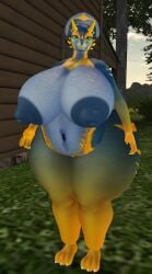 big_ass big_breasts bubble_butt cleavage huge_ass huge_breasts nipples tagme thick_thighs wide_hips