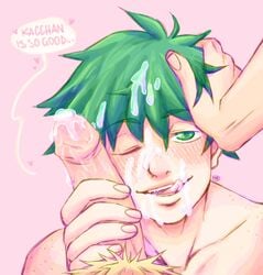 izuku midoriya from my hero academia by nekoritanuka