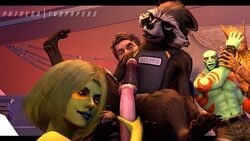 3d alien alien_girl alien_humanoid alien_look_like_human anthro arm_grab bisexual bisexual_male brown_body brown_fur clothing drax_the_destroyer elemental_creature erection female female_supporting_yaoi flora_fauna fur furry furry_male gamora genitals green-skinned_female green_body green_skin groot group group_sex guardians_of_the_galaxy guardians_of_the_galaxy_(telltale) hair hand_on_butt hand_on_penis handjob hi_res human humanoid interspecies legs_up light-skinned_male light_skin looking_at_viewer looking_down male male/male mammal marvel one_eye_obstructed open_mouth penis penis_grab peter_quill plant procyonid raccoon rocket_raccoon sex short_hair smile spectators spread_legs spreading starlord straight topwear treant tree twopapers vest watching yaoi yellow_eyes