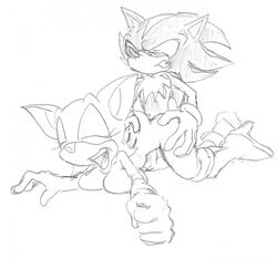 2009 alhedgehog ambiguous_penetration anthro ass_up bat boots breasts closed_eyes duo female from_behind furry gloves hedgehog male monochrome naked_footwear naked_with_shoes_on nude pencil_(artwork) rouge_the_bat sega sex shadow_the_hedgehog shoes_only sonic_(series) straight tagme white_background