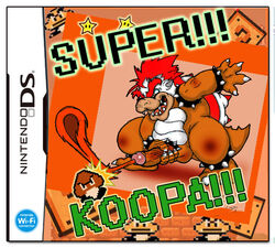 bowser box_art fake_cover game_cover goomba male_only mario_(series) neokat nintendo nintendo_ds starman_(mario) straight_hair super_mario_bros. tagme