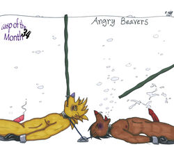 2012 angry_beavers anthro anthrofied daggett norbert tagme