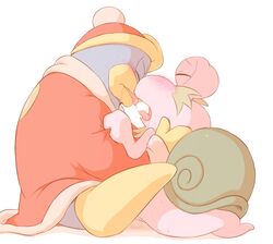 escargoon furry king_dedede kirby_(series) male multiple_males otamesi0309 tagme yaoi