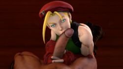 3d blowjob cammy_white capcom dark-skinned_male dark_skin female green_eyes interracial stoneddude street_fighter street_fighter_v urien