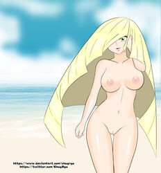 lusamine (pokemon) from nintendo by chuyryu