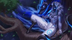 kindred from league of legends by alanscampos