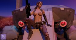 quiet (metal gear) from metal gear by sway with it