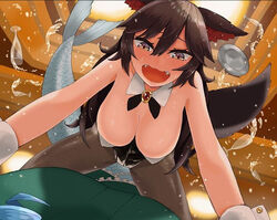 big_breasts kagerou_imaizumi pov touhou wakasagihime