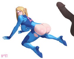 samus aran from metroid by wjs07