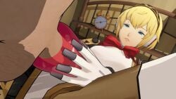 aigis_(persona) animated artificial_vagina assistance blonde_hair blue_eyes helping_hand lazyprocrastinator makoto_yuki missionary_position onahole penetrable_sex_toy penis penis_in_sex_toy persona persona_3 persona_3_reload robot robot_girl sex_toy short_hair tagme video