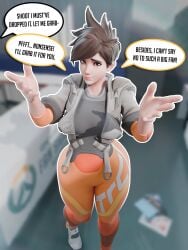 1girls 3d activision big_ass big_breasts big_thighs blizzard_entertainment breasts busty chest curvaceous curvy curvy_figure female female_focus hips hourglass_figure huge_breasts huge_thighs large_breasts large_thighs legs lena_oxton light-skinned_female light_skin overwatch overwatch_2 rhywlad slim_waist thick thick_hips thick_legs thick_thighs thighs top_heavy tracer voluptuous voluptuous_female waist wide_hips wide_thighs