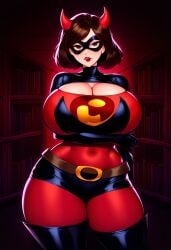 ai_generated dan16369336 disney elastigirl female helen_parr huge_breasts milf pixar tagme the_incredibles twitter_link