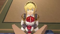 3d_(artwork) aigis_(persona) animated artificial_vagina blonde_hair lazyprocrastinator makoto_yuki onahole penetrable_sex_toy penis persona persona_3 persona_3_reload robot robot_girl short_hair tagme video