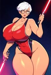 1female 1girls ai_generated ass big_ass big_breasts big_thighs breasts dan16369336 female female_only gigantic_breasts gilf huge_breasts huge_thighs jedi mature mature_body mature_figure mature_woman milf mommy solo solo_female tagme thick thick_ass thick_thighs thighs twitter_link voluptuous voluptuous_female wide_hips