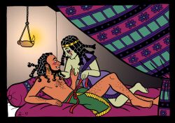 ereshkigal from mesopotamian mythology by a-gnosis