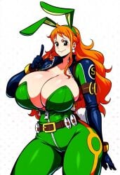 ai_generated bimbo dan16369336 female female_only huge_breasts milf nami nami_(one_piece) one_piece shonen_jump shueisha tagme twitter_link weekly_shonen_jump weekly_shounen_jump