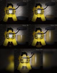 3d ahe_gao bee filling_container honey lamentlife_(oc) male miljkfarts_(artist) milking milking_machine penis_milking penis_milking_machine pumping_penis roblox solo spill tied_to_chair time_lapse