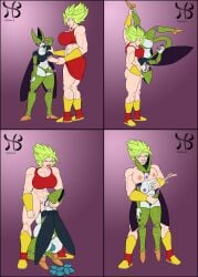 cell_(dragon_ball) dragon_ball dragon_ball_super dragon_ball_z futanari genderswap_(mtf) hiastobasement_(artist) kefla laying_egg