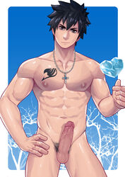 gray fullbuster from fairy tail by maorenc