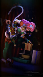 1girls 3d alternate_costume ass behind_view female maeve_(paladins) merrymaker_maeve paladins