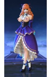 3d edit girl guinevere_(mobile_legends) mobile_legends tagme