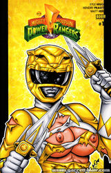 exposed_breasts garrett_blair mighty_morphin_power_rangers nipples power_rangers tagme torn_clothes torn_clothing trini_kwan yellow_ranger