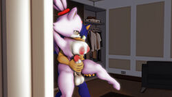 3d 3d_(artwork) anthro anthro_on_anthro balls black_nose blue_body blue_hair domestic_cat duo fingers forehead_jewel furry futanari gem green_eyes hedgehog male_on_futa masturbation penis penis_grab ponytail sonic_(series) sonic_the_hedgehog sonicthebitch tan_body toes white_body yellow_eyes