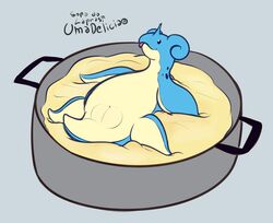 anthro cooking_pot genitals lapras meme nintendo pokémon_(species) pokemon pussy sketch soup tagme vagoncho video_games