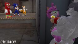 3d amy_rose cheating chill407 echidna female fox furry hedgehog knuckles_the_echidna male sega sonic_(series) sonic_the_hedgehog sonic_the_hedgehog_(series) source_filmmaker stealth_sex tails