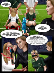 2018_fifa_world_cup anal ass australia blowjob bottomless buttplug comic deepthroat defeat defeated denmark dialogue dildo dildo_riding extro female female_focus femdom fernanda_colombo_uliana football gag gagged gagging humiliation oral penalty_game referee score sex_toy soccer soccer_shoes soccer_uniform socks sport sports trash_talk uniform unseen_male_face victory world_cup