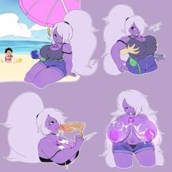 amethyst (steven universe) from cartoon network by danscarf