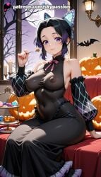 kochou shinobu from demon slayer by skypassion