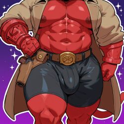 hellboy from hellboy (series) by falsead