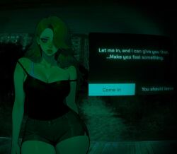 seductive woman (no, i'm not a human) from no, i'm not a human