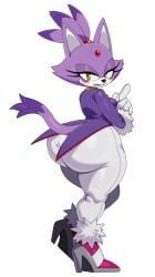 blaze the cat from sonic (series) by sssonic2