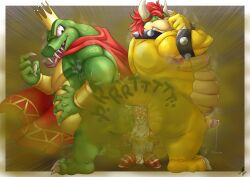 bowser from donkey kong (series) by laught