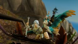 ciri from blizzard entertainment by umbralwarden